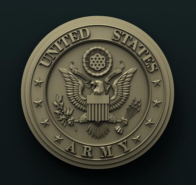 USA ARMY SEAL 3D STL 3DWave