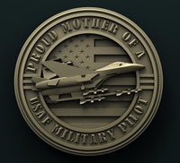 Thumbnail for USA MILITARY PILOT 3D STL 3DWave