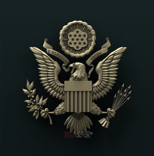 USA SEAL 3D STL 3DWave
