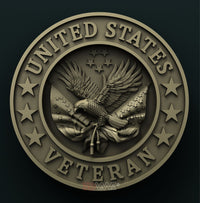 Thumbnail for USA VETERAN 3D STL 3DWave