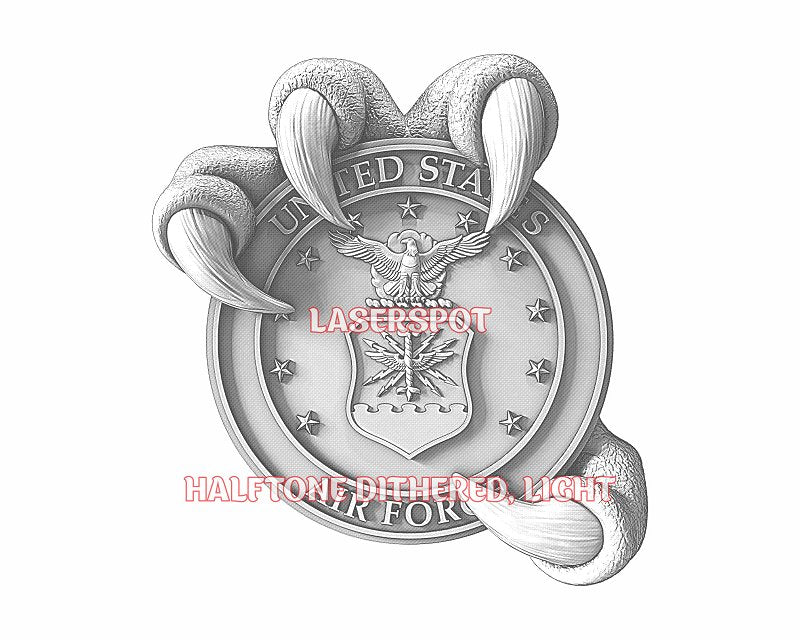 USAF 3d illusion & laser-ready files - 3DWave.us