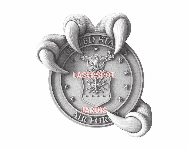 USAF 3d illusion & laser-ready files - 3DWave.us