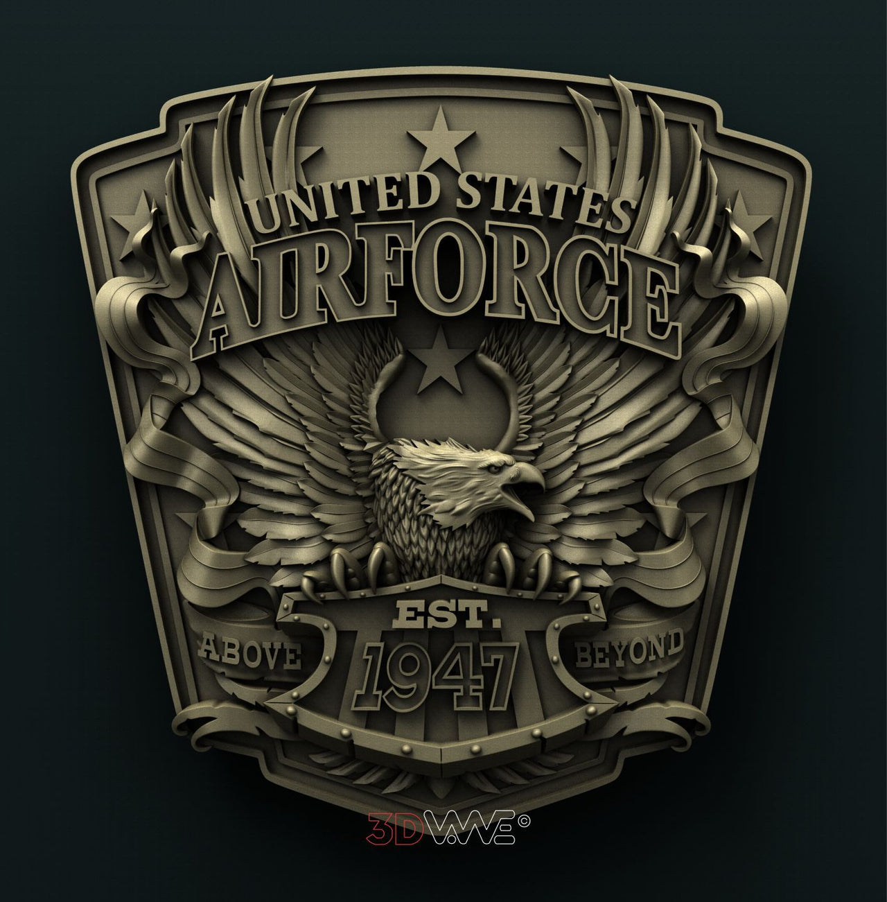 USAF 3D STL 3DWave