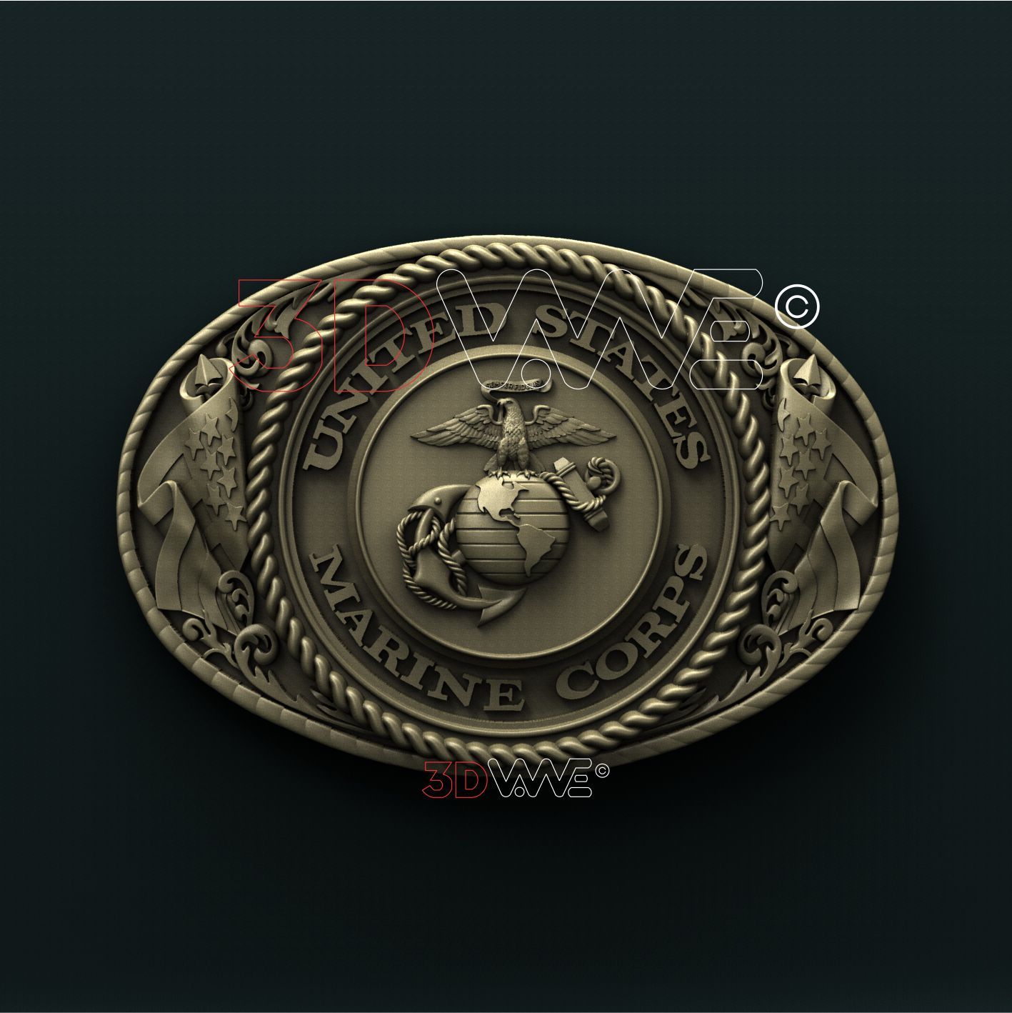 USMC 3D STL 3DWave
