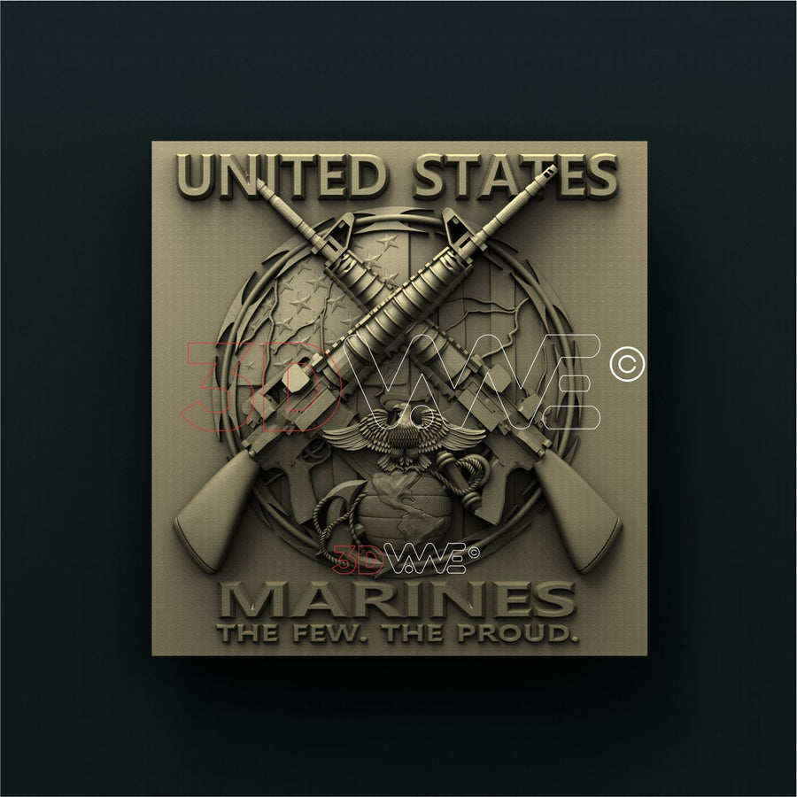 USMC 3D STL 3DWave