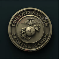 Thumbnail for USMC 3D STL 3DWave