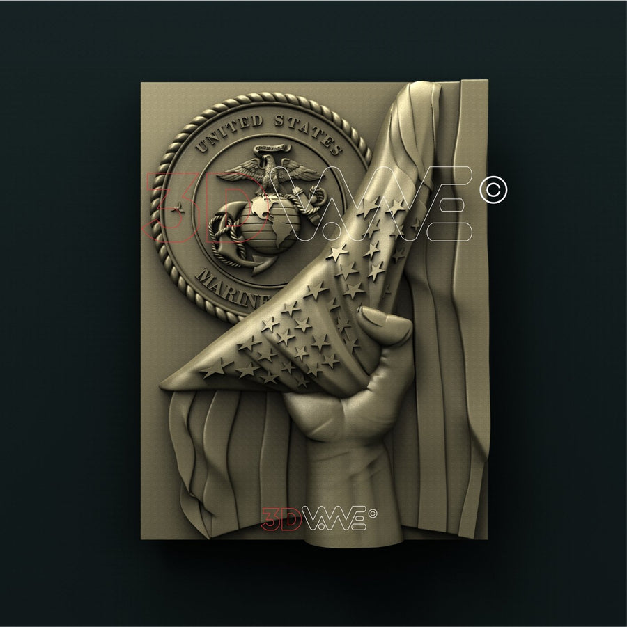 USMC 3D STL 3DWave