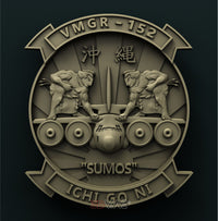 Thumbnail for USMC AERIAL REFUELER TRANSPORT SQUADRON 152 SUMOs 3D STL 3DWave