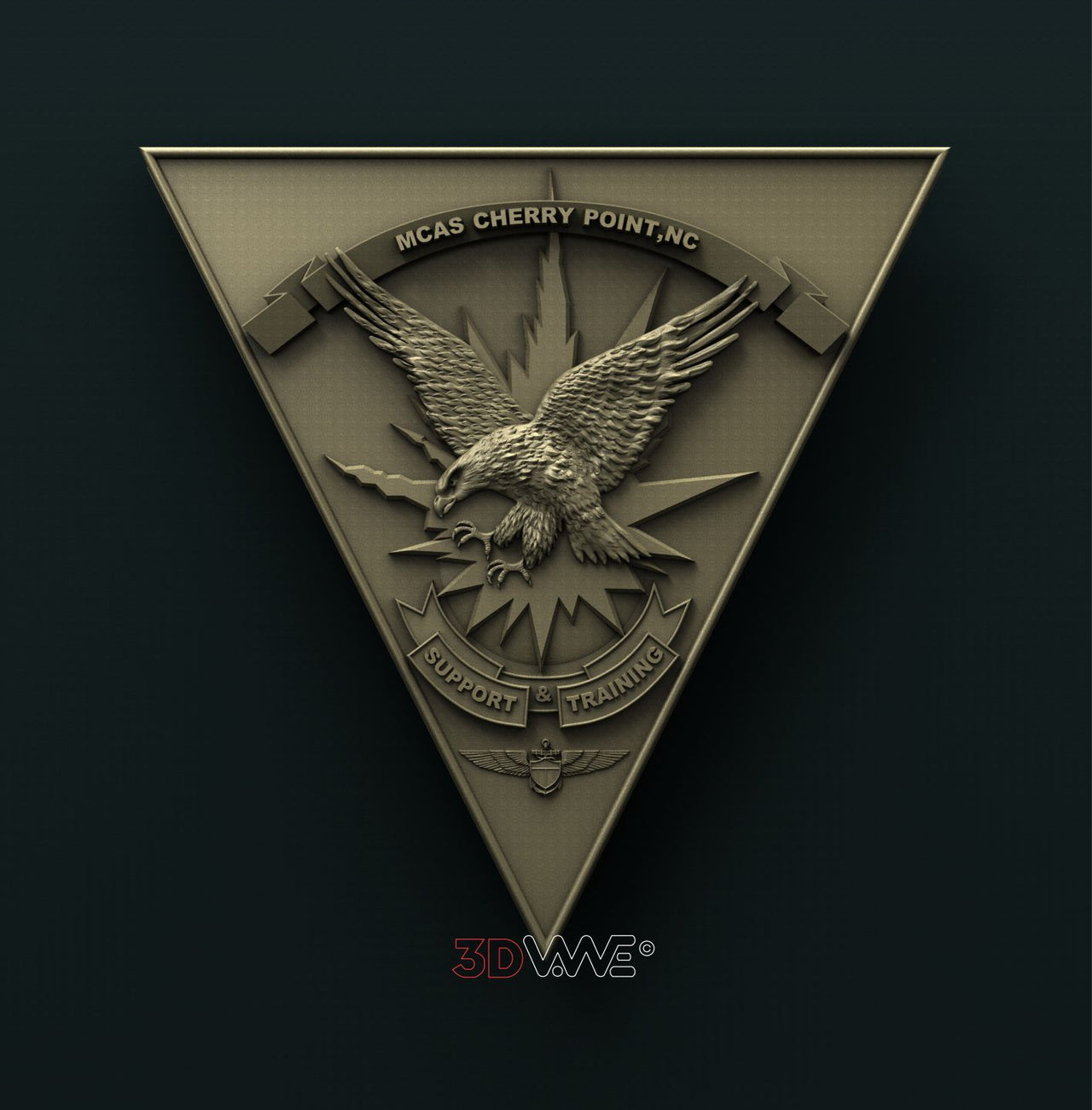 USMC AIR STATION CHERRY POINT 3D STL 3DWave