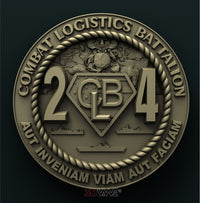 Thumbnail for USMC COMBAT LOGISTIC BATTALION 24 3D STL 3DWave