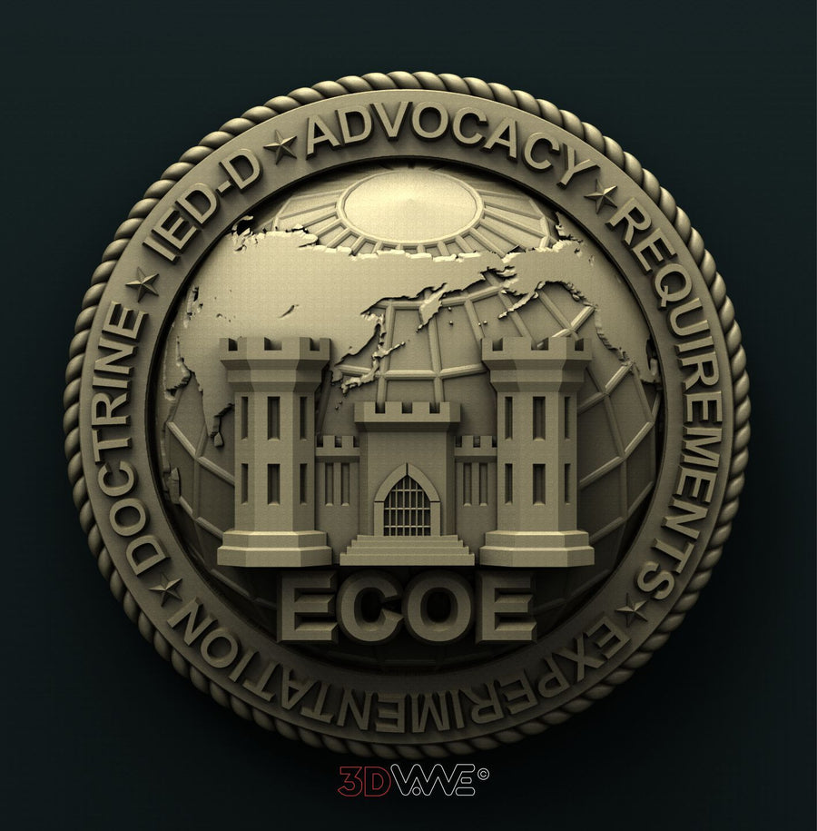 USMC ENGINEER CENTER OF EXCELLENCE (ECOE) 3D STL 3DWave