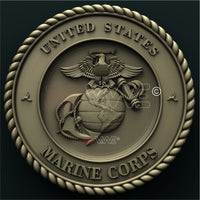 Thumbnail for USMC SEAL 3D STL 3DWave