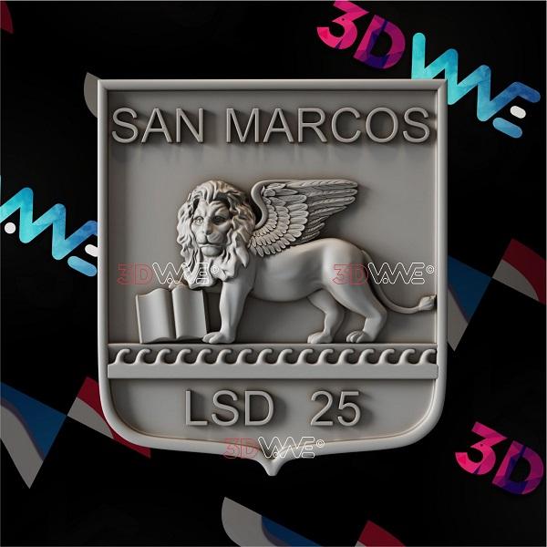 USS SAN MARCOS (LSD-25) 3d stl 3DWave.us
