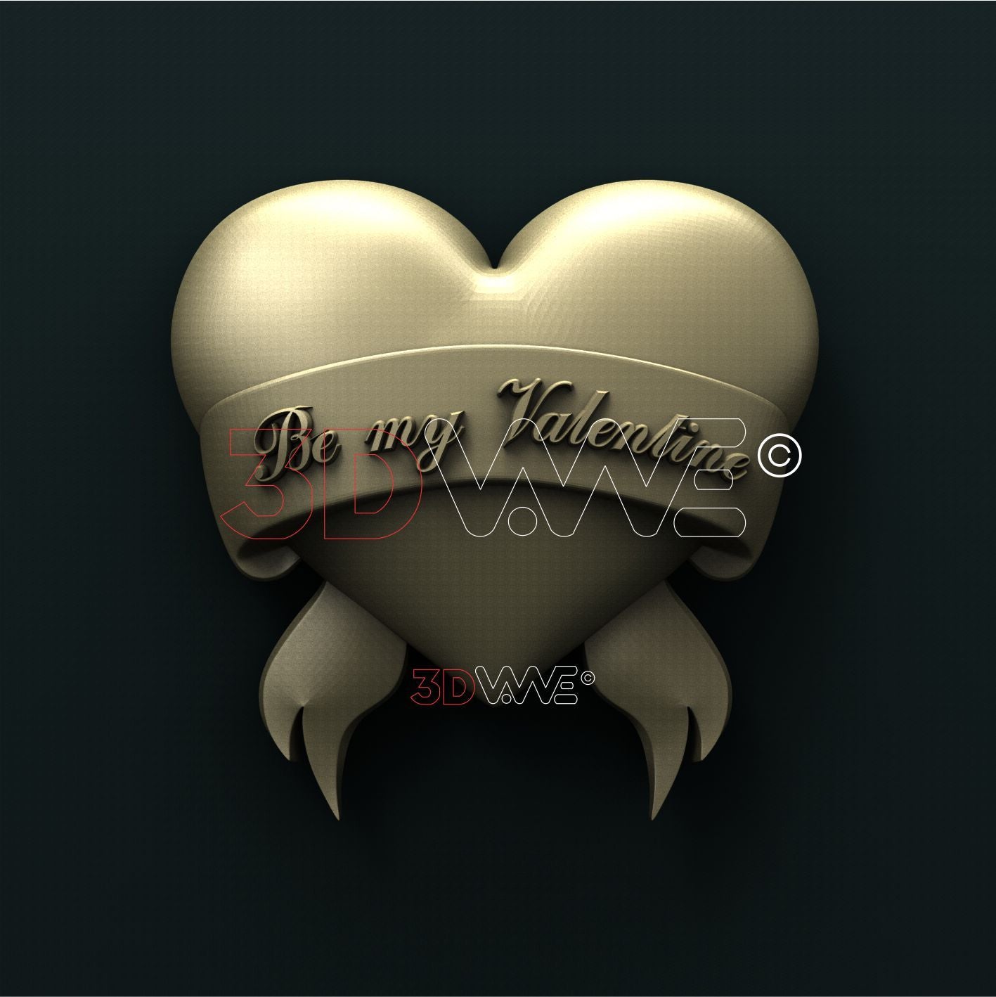 VALENTINE'S DAY 3D STL 3DWave