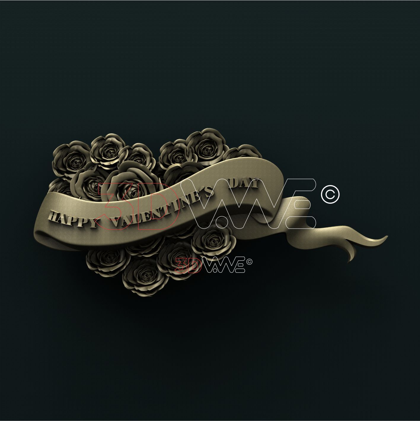 VALENTINE'S DAY 3D STL 3DWave