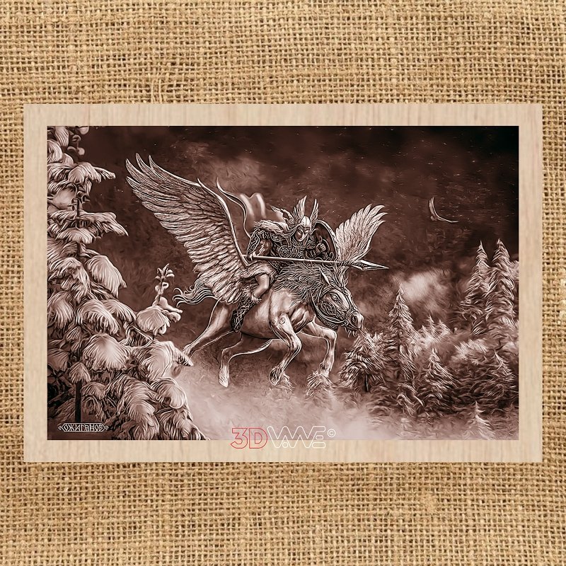 VALKIRIEpyroprinter and laser-ready file 3DWave.us