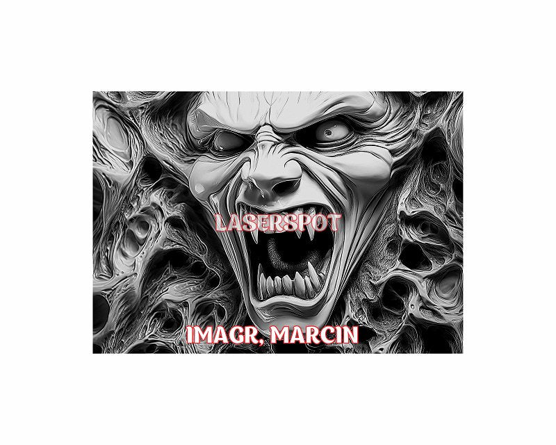 Vampire 3d illusion & laser-ready files - 3DWave.us