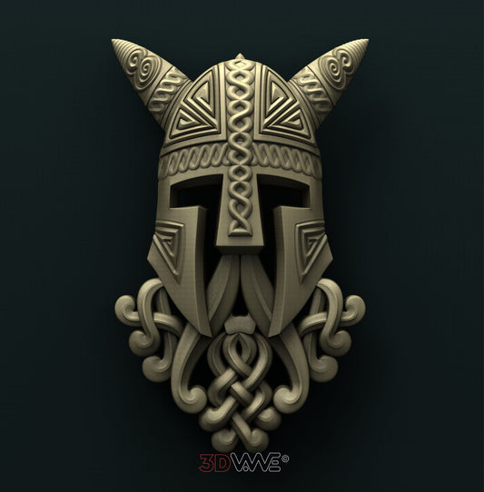 VIKING HELMET 3D STL 3DWave