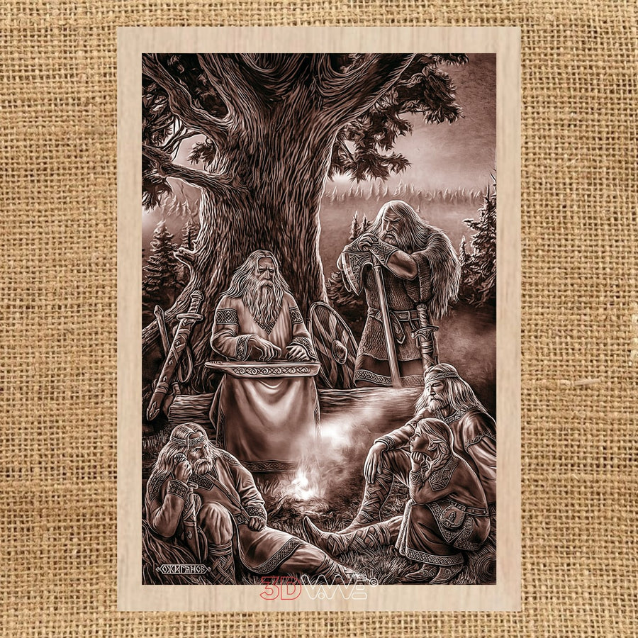 VIKINGS pyroprinter and laser-ready files 3DWave.us