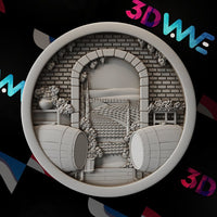 Thumbnail for Vineyard 3d stl - 3DWave.us