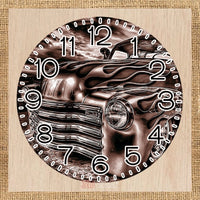 Thumbnail for VINTAGE CAR CLOCK pyroprinter & laser-ready file 3DWave.us