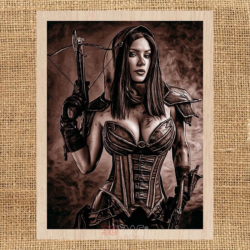 WARRIOR pyroprinter & laser ready file 3DWave.us