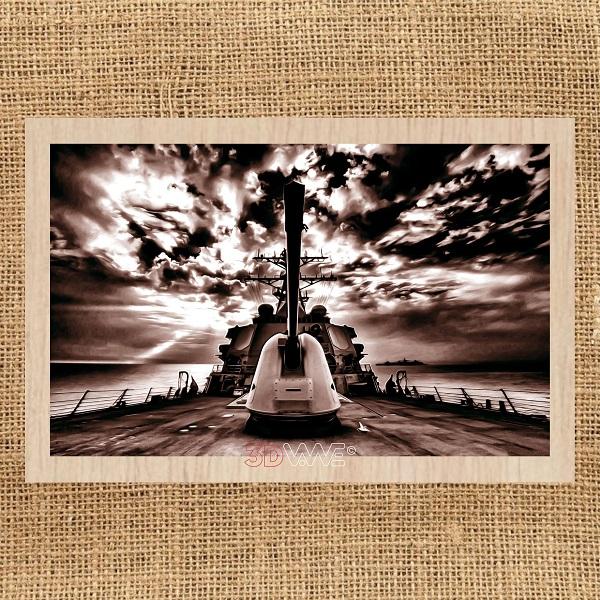 WARSHIP laser-ready file 3DWave.us