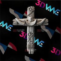 Thumbnail for WESTERN CROSS 3d stl 3DWave.us