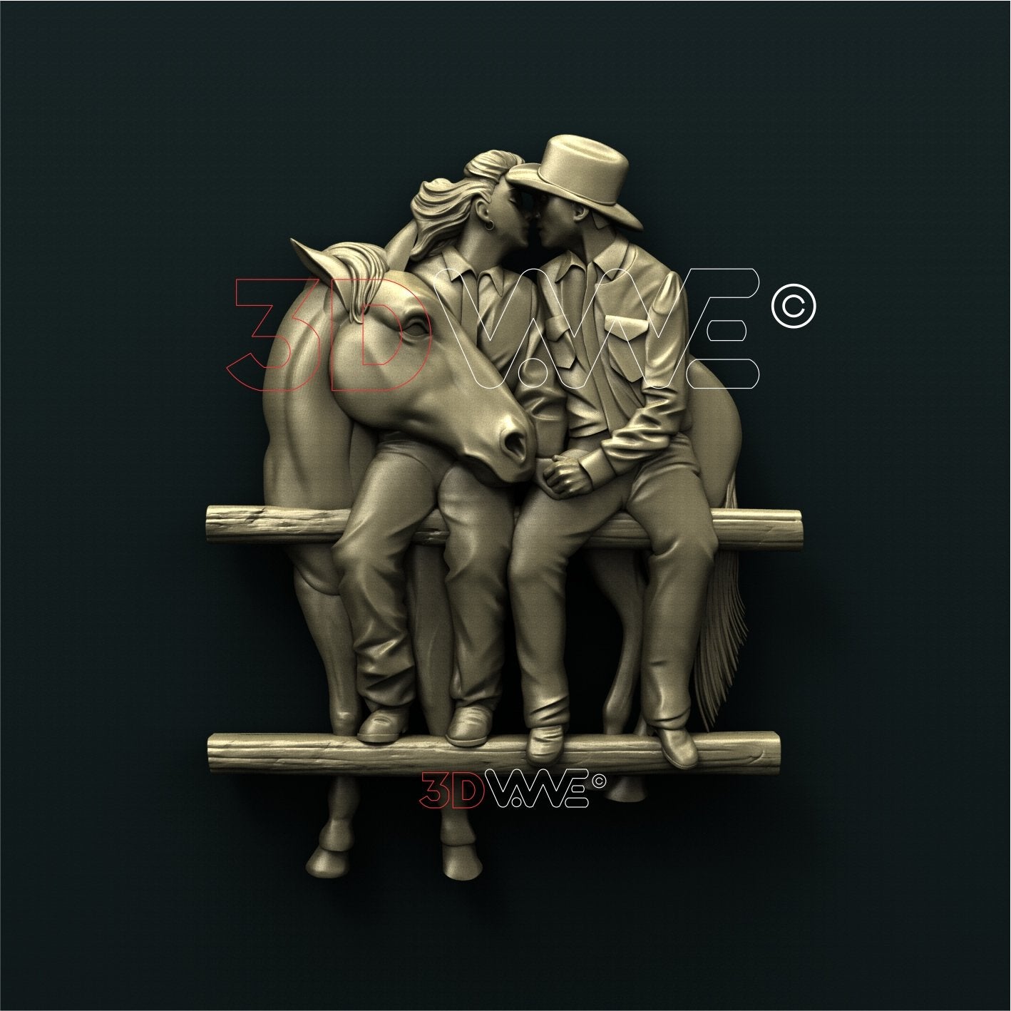 WESTERN LOVE 3D STL 3DWave