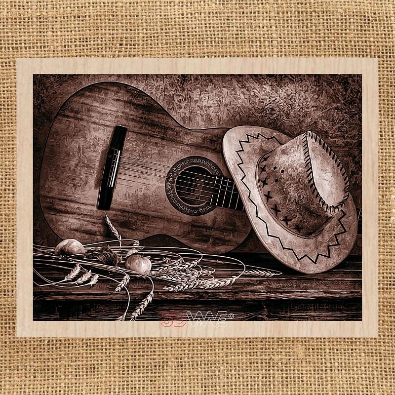 WESTERN THEME pyroprinter & laser-ready file 3DWave.us