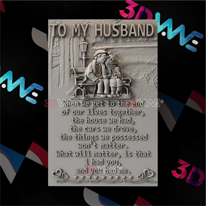 WIFE AND HUSBAND 3d stl - 3DWave.us