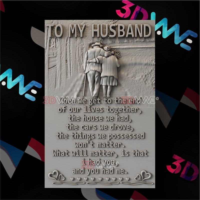 WIFE AND HUSBAND 3d stl - 3DWave.us