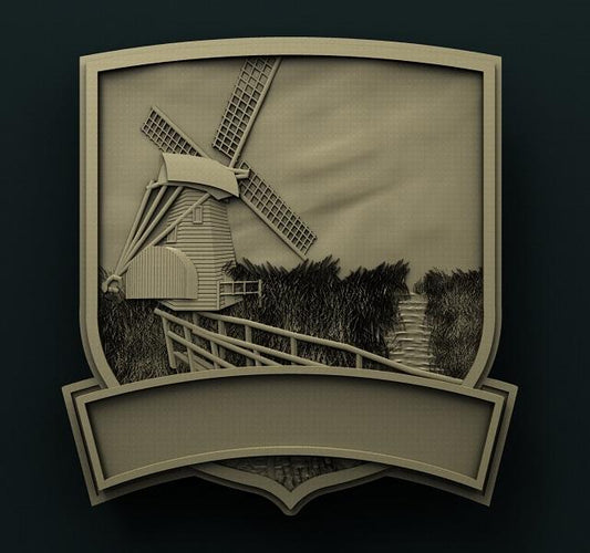 WINDMILL 3D STL 3DWave
