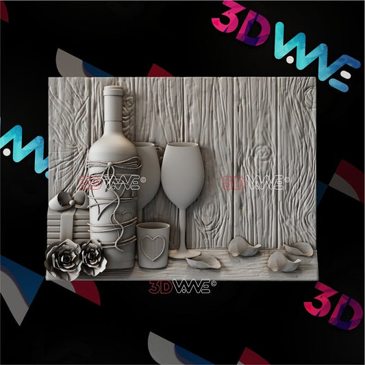 WINE 3D STL 3DWave