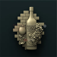 Thumbnail for WINERY SIGN 3D STL 3DWave