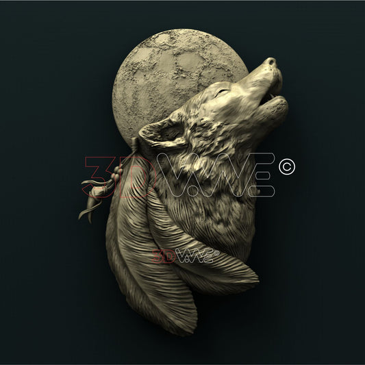 WOLF 3D STL 3DWave