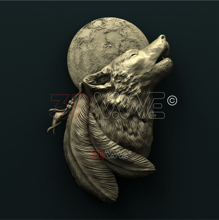 WOLF 3D STL 3DWave