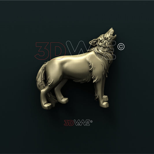 WOLF 3D STL 3DWave
