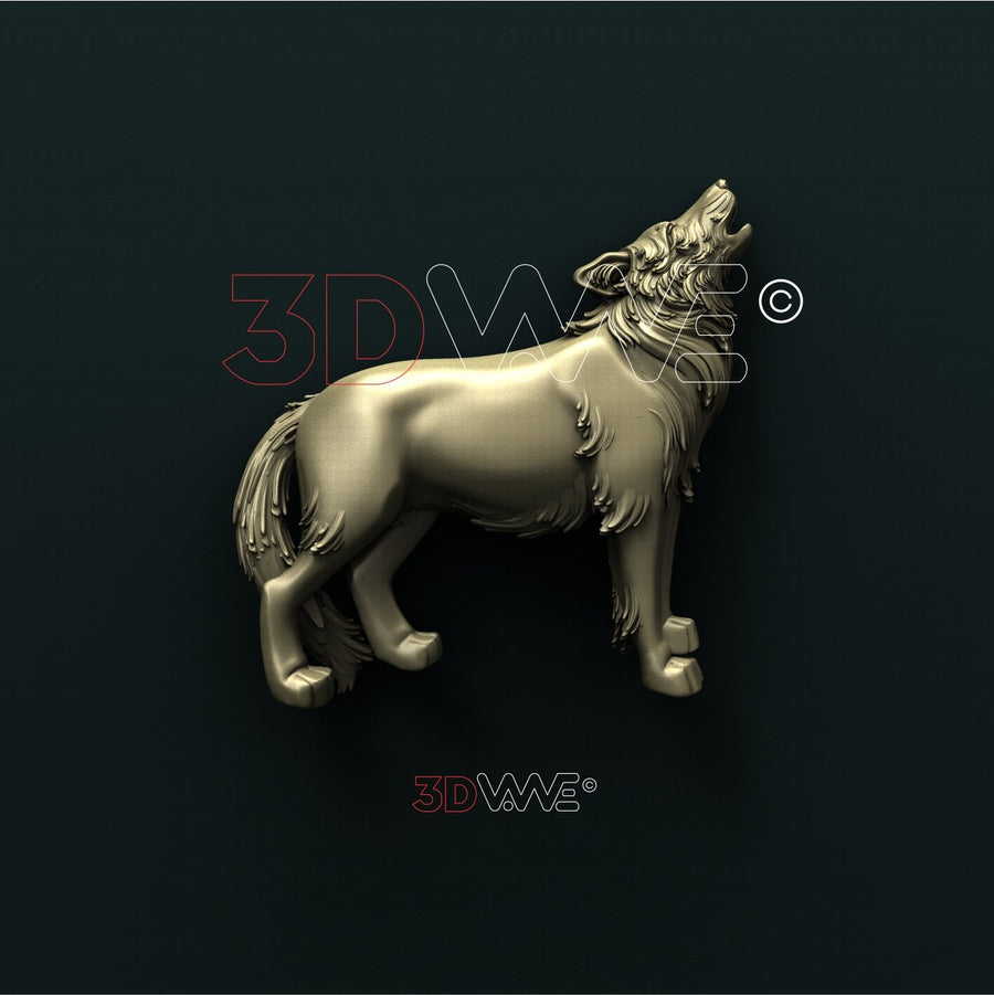 WOLF 3D STL 3DWave