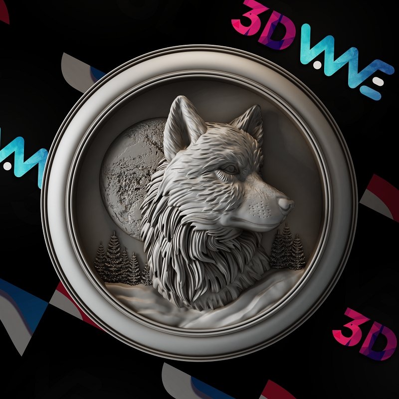 Wolf 3d stl - 3DWave.us