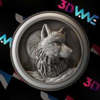 Thumbnail for Wolf 3d stl - 3DWave.us