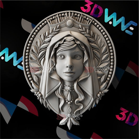 WOMAN 3d stl 3DWave.us