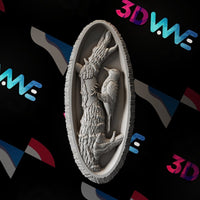 Thumbnail for Woodpecker 3d stl - 3DWave.us