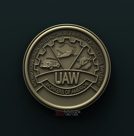 WORKERS OF AMERICA 3D STL 3DWave