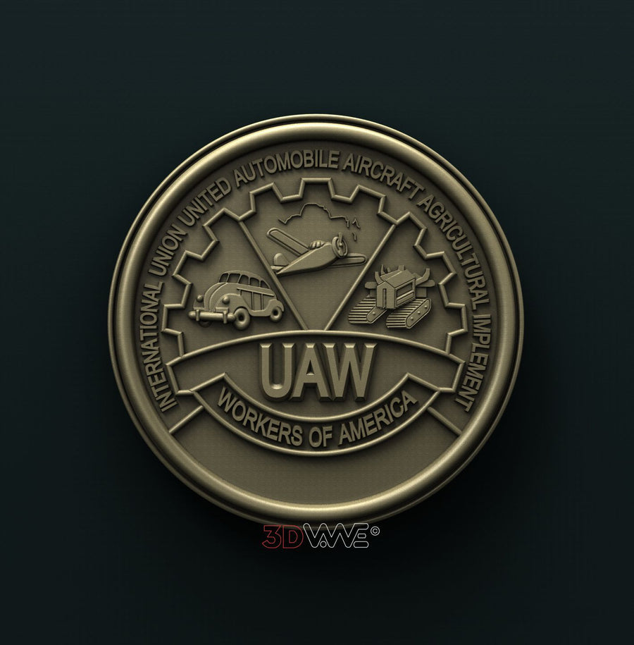 WORKERS OF AMERICA 3D STL 3DWave