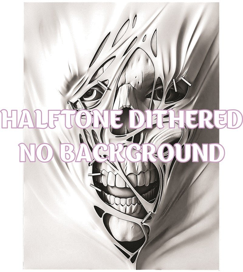 ZOMBIE 3d illusion & laser-ready file 3DWave.us